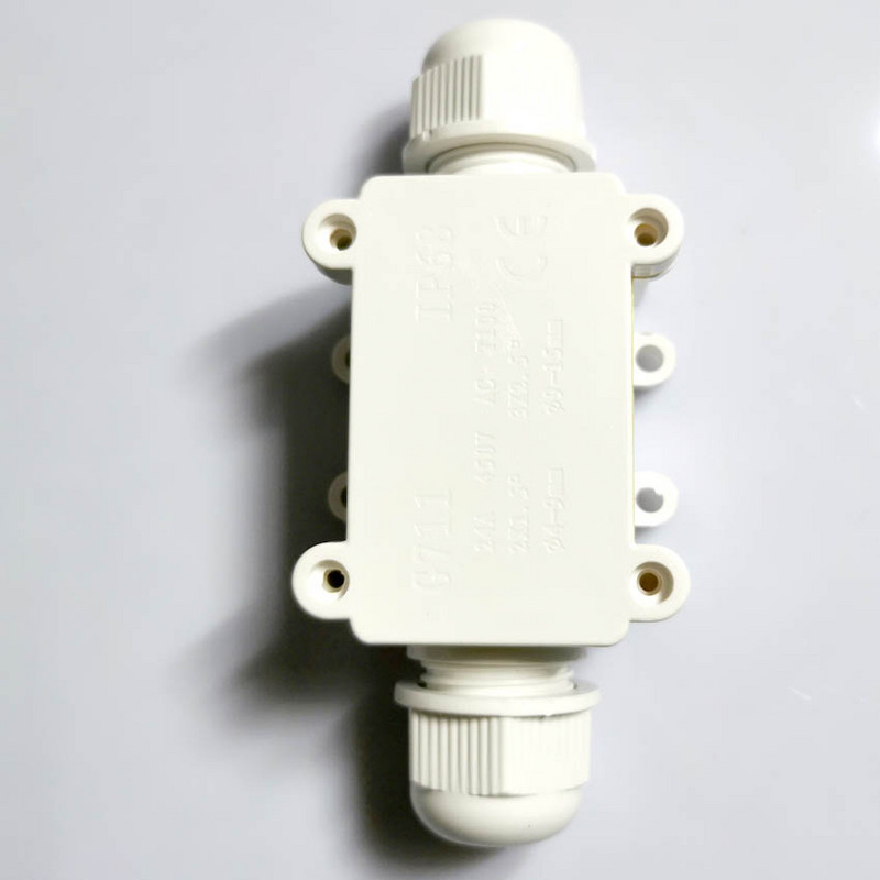 IP68 veekindel ühenduskarbi elektriline 2-suunaline korpuse ploki kaabel Ühendusliini kaitse juhtmestiku tarvikutele