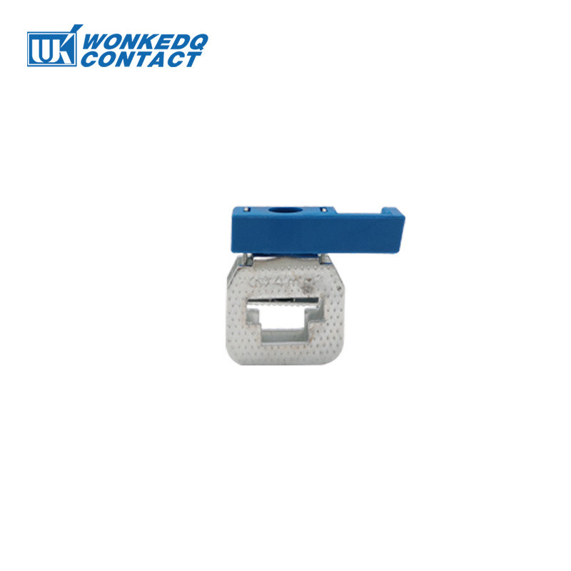 10 gab AKG4 kopnes skrūvju savienojuma spaiļu bloks 4 mm² vara stienis zils melns dzeltens/zaļš zemējuma vads elektriskais savienotājs AKG 4