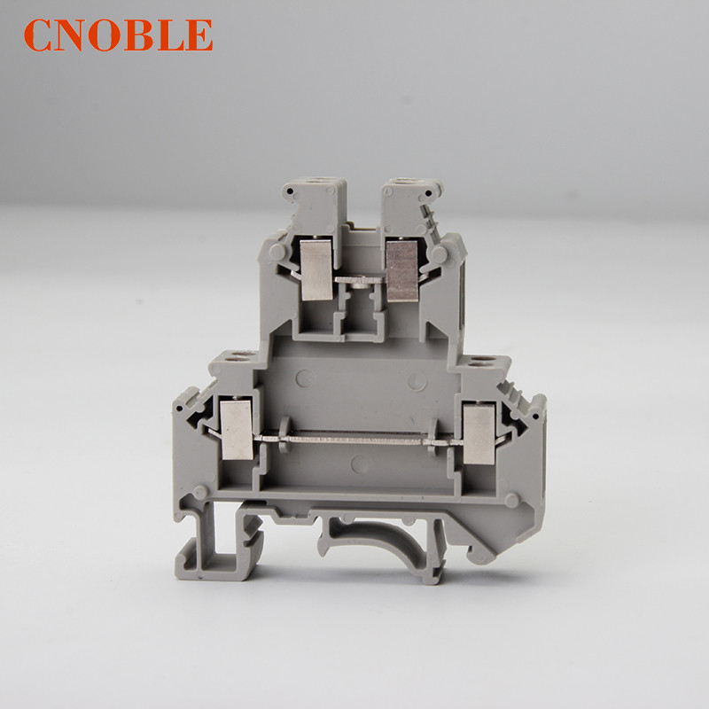 10 kom / kutija UKk5 DIN tračnica univerzalne klase PCB terminalni blokovi dvoslojni