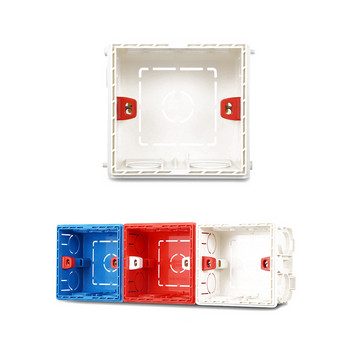 1 τεμ. Κουτί τοποθέτησης Διακόπτης κασέτας Υποδοχή Κουτί διακλάδωσης Κρυφό Εσωτερικό Κουτί τοποθέτησης 86 Τύπος Υποδοχή διακόπτη Λευκό Κόκκινο Μπλε