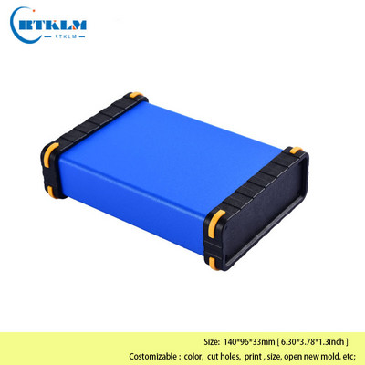 Kućište kućišta od aluminijske kutije za elektroniku DIY razvodna kutija aluminijsko projektno kućište zvučnika DIY kućište za instrumente 140*96*33 mm