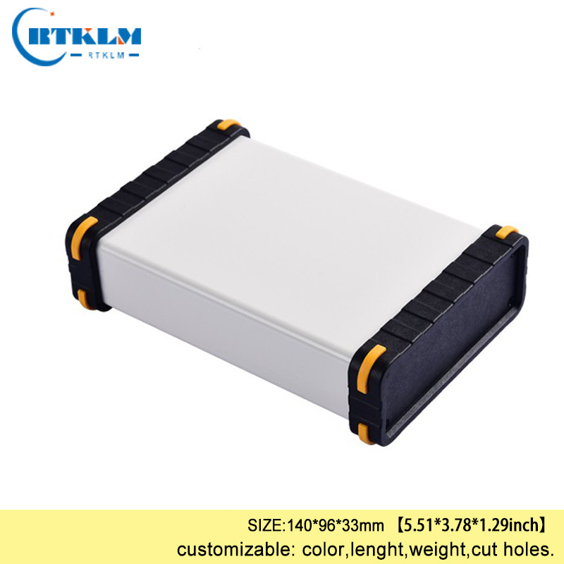 Kućište kućišta od aluminijske kutije za elektroniku DIY razvodna kutija aluminijsko projektno kućište zvučnika DIY kućište za instrumente 140*96*33 mm