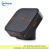 DIY stolna kutija Visokokvalitetna zidna razvodna kutija abs Plastična kutija Elektronički projekt kutija za stupove Kutija za instrumente 98*98*32 mm