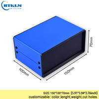 DIY željezno kućište uradi sam kućište za instrumente električni projekt kućište kućište PCB prekidač metalna željezna čelična kutija 150*100*70mm IP54