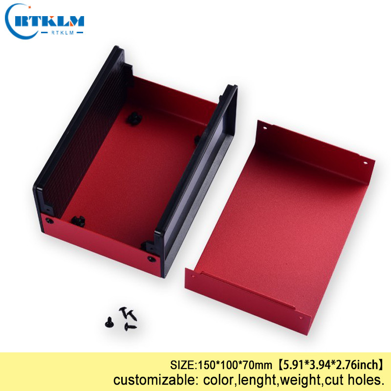 DIY željezno kućište uradi sam kućište za instrumente električni projekt kućište kućište PCB prekidač metalna željezna čelična kutija 150*100*70mm IP54