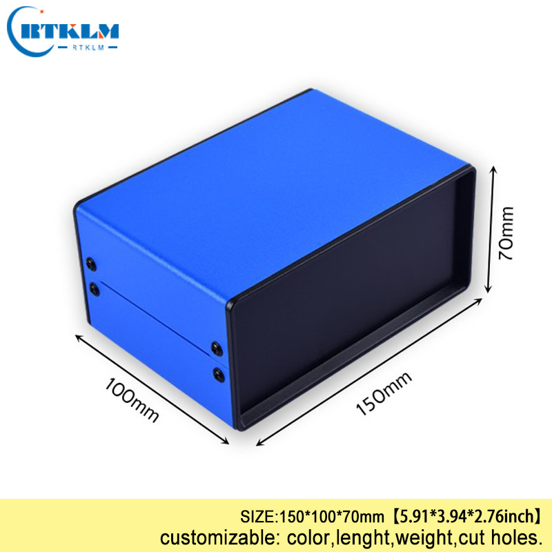 DIY željezno kućište uradi sam kućište za instrumente električni projekt kućište kućište PCB prekidač metalna željezna čelična kutija 150*100*70mm IP54