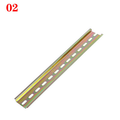 NS35-S-1.0 Terasest DIN siini paksus 1 mm/vahe 35 mm/pikkus 20/30/40/50 cm Universaalne klemmiploki kinnitus Din-siin NS 35