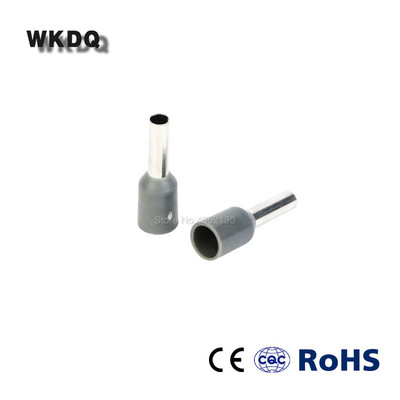 E0508 E0510 E0512 vasest kaitserõngad 1000 tk 0,5 mm² kaabel 20 AWG presstraadi külma otsa pistik 0,5 mm^2 VE0508 isoleeritud klemm