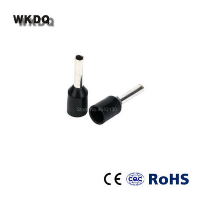 E0508 E0510 E0512 vasest kaitserõngad 1000 tk 0,5 mm² kaabel 20 AWG presstraadi külma otsa pistik 0,5 mm^2 VE0508 isoleeritud klemm