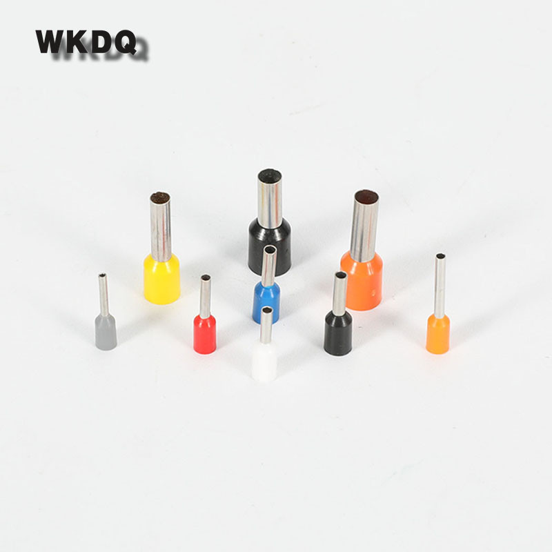 E0508 E0510 E0512 Bakrene čahure 1000 kom 0,5 mm² Kabel 20 AWG Žica za stezanje, konektor hladnog kraja 0,5 mm^2 VE0508 Izolirani terminal