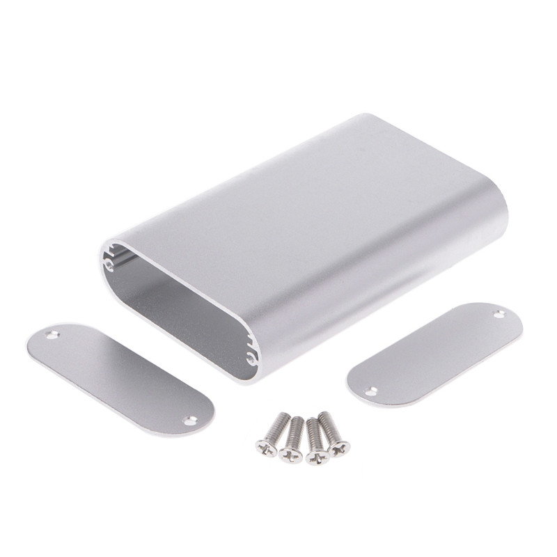 DIY alumīnija korpuss Electronic Project PCB Instrument Box 110x70x24mm