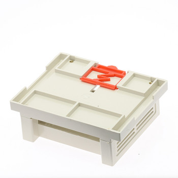 1 τεμ/παρτίδα κουτί εξόδου ηλεκτρονικών ειδών 115x90x40mm ABS πλαστικό κέλυφος οργάνων για συσκευή ελέγχου din rail