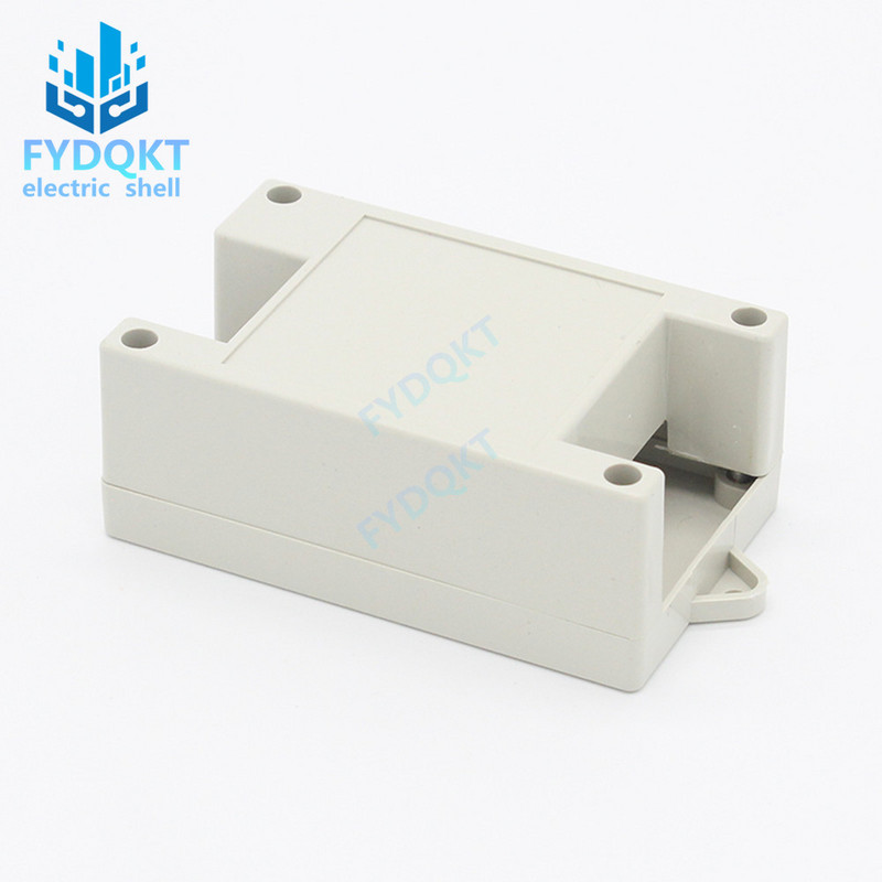 1kom 82x50x32mm Plastična PLC industrijska kontrolna kutija Kućište za napajanje Kućište tipa šine Razvodna kutija za instrumente Kutija preko linije