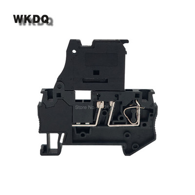 ST4-HESI 10Gb. drošinātāju moduļu spaiļu bloki 5X20mm montāža uz NS 35 atsperu sprosts savienojums NS35 DIN sliedes savienotāji ST 4-HESI