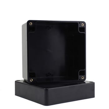 Черна кутия Външен водоустойчив корпус ABS пластмасова кутия Електронен проект Кутия за инструменти Електрическа разклонителна кутия Корпус