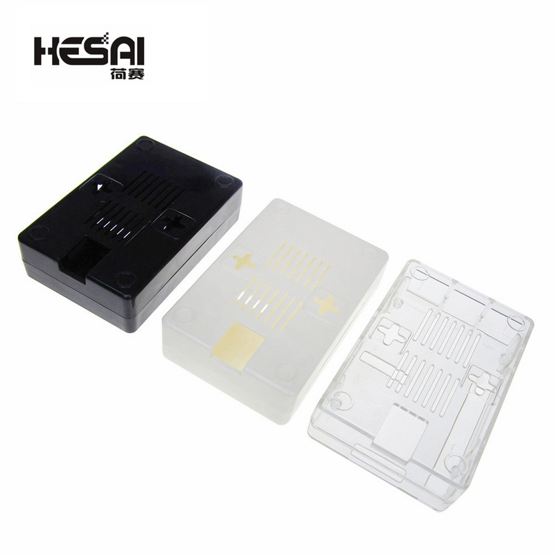 Prozirno kućište za Raspberry Pi B+&Raspberry Pi 3 Model B, crno/bijelo/prozirno od SB Components Plastična kutija Pristup svim priključcima