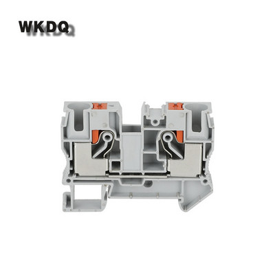 PT10 5 kom. utikač s oprugom koja se provlači kroz traku PT-10 Žica Električni konektor Din rail terminalni blok bez vijaka PT 10