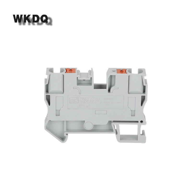 PT10 5 kom. utikač s oprugom koja se provlači kroz traku PT-10 Žica Električni konektor Din rail terminalni blok bez vijaka PT 10