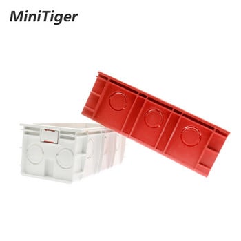 Minitiger Super Quality 144mm*67,5mm Εσωτερική κασέτα πλάτης τοποθέτησης για 154mm*72mm διακόπτη αφής τοίχου και υποδοχή USB