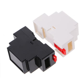 2 бр. 88x37x59 mm пластмасова кутия за електроника Кутия за проект DIN шина PLC съединителна кутия