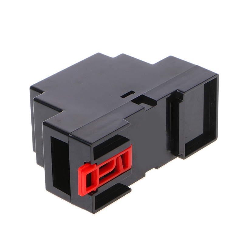 2 gab 88x37x59mm plastmasas elektronikas kastes projekta korpuss DIN sliedes PLC sadales kārba