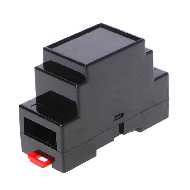 2 gab 88x37x59mm plastmasas elektronikas kastes projekta korpuss DIN sliedes PLC sadales kārba