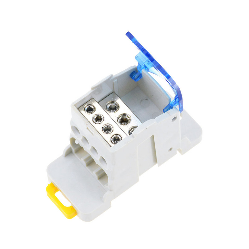 UKK80A 125A 160A 250A 400A 500A spaiļu bloks 1 daudzās Out Din Rail sadales kārbās universāls elektrisko vadu savienotājs