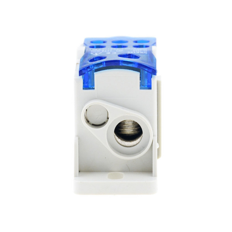 UKK80A 125A 160A 250A 400A 500A spaiļu bloks 1 daudzās Out Din Rail sadales kārbās universāls elektrisko vadu savienotājs