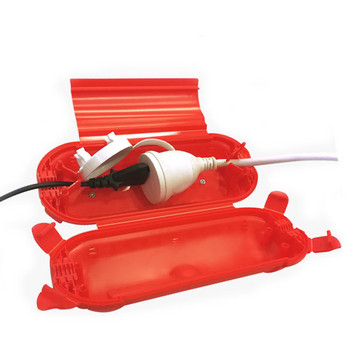 IP44 Αδιάβροχο κουτί διακλάδωσης Εξωτερικό φορητό ηλεκτρικό αδιάβροχο κουτί βύσμα καλωδίου κουτί αποθήκευσης για άρδευση τάφρου αποστράγγισης