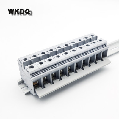 1Pc EB10-15 DIN Rail Terminal Block Jumper For UK35 35mm² Σύνδεσμος λωρίδας σύνδεσης Αξεσουάρ ΕΒ 10-15 Γέφυρα εισαγωγής