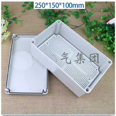 IP65 Vodootporna kabelska razvodna kutija 250*150*100 mm s UK2.5B DIN šinskim terminalnim blokovima u kompletu od 12 načina