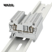 Žičani konektor ST1.5 10 kom. Priključak s opružnim kavezom Električni priključak Prolazni povratni utikač ST 1.5 Stezaljni blok na DIN šinu