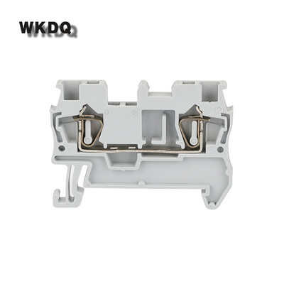 Žičani konektor ST1.5 10 kom. Priključak s opružnim kavezom Električni priključak Prolazni povratni utikač ST 1.5 Stezaljni blok na DIN šinu