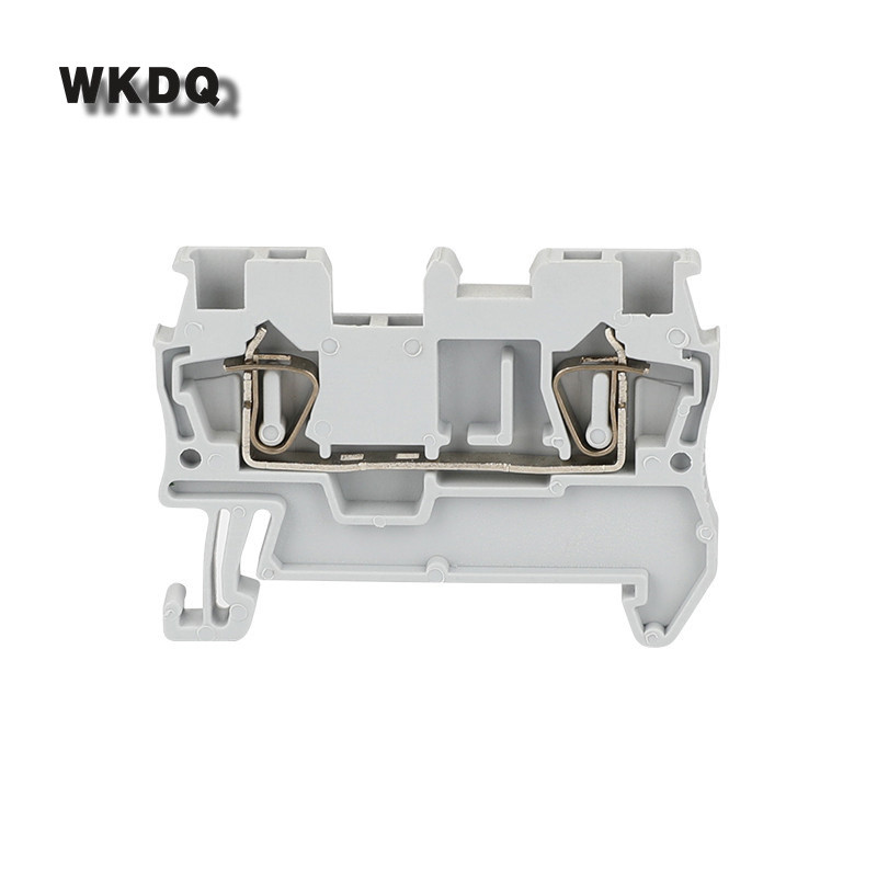 Žičani konektor ST1.5 10 kom. Priključak s opružnim kavezom Električni priključak Prolazni povratni utikač ST 1.5 Stezaljni blok na DIN šinu