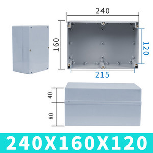 Vodootporna kutija F-tipa vrhunskog kvaliteta od ABS-a IP67 plastična ljuska električna projektna kutija elektronička vanjska razvodna kutija