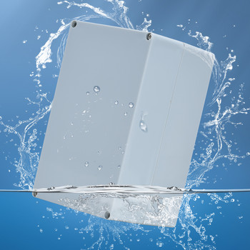 ABS нов материал от висок клас F-тип водоустойчива кутия IP67 пластмасова обвивка електрическа проектна кутия електронна външна съединителна кутия