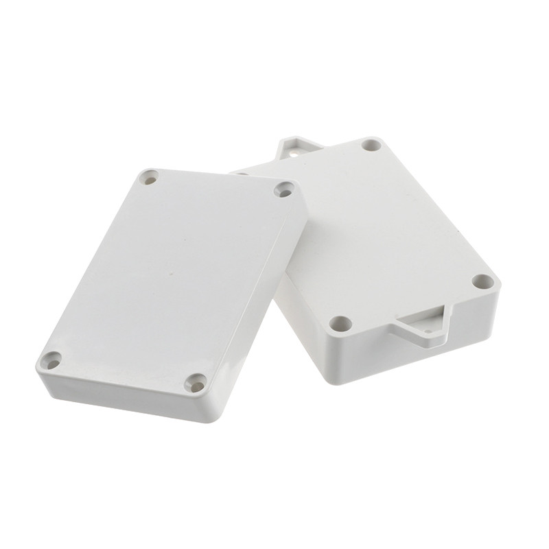 Vodootporna plastična kutija za kućište Diy elektroničko kućište Vanjska razvodna projektna kutija s ušima PCB žičane kutije Kućište 100x68x40mm