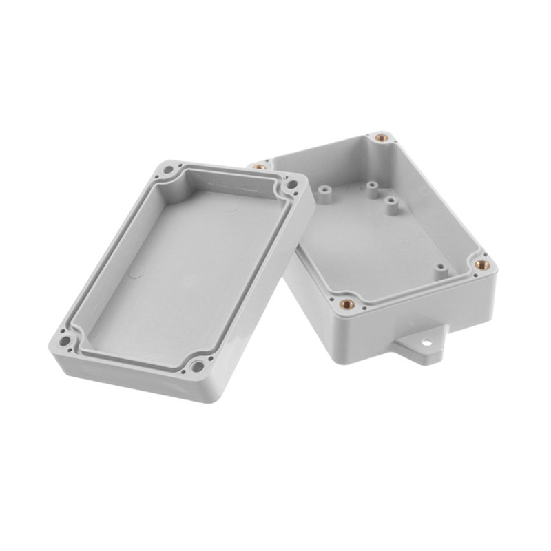 Vodootporna plastična kutija za kućište Diy elektroničko kućište Vanjska razvodna projektna kutija s ušima PCB žičane kutije Kućište 100x68x40mm