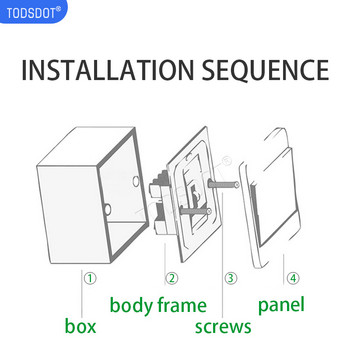 Switch Socket Box 4 Color 86 Type 35 | 40 | 50 mm, Premium Κουτί Διακλάδωσης Επιφάνειας Τοίχου, Στήριγμα στον τοίχο Λευκό | Μαύρο | Γκρι | Χρυσός