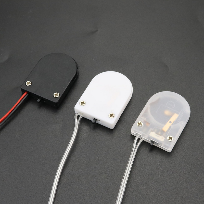 5 vnt. CR2032 baterijos mygtuko elementų laikiklio lizdas