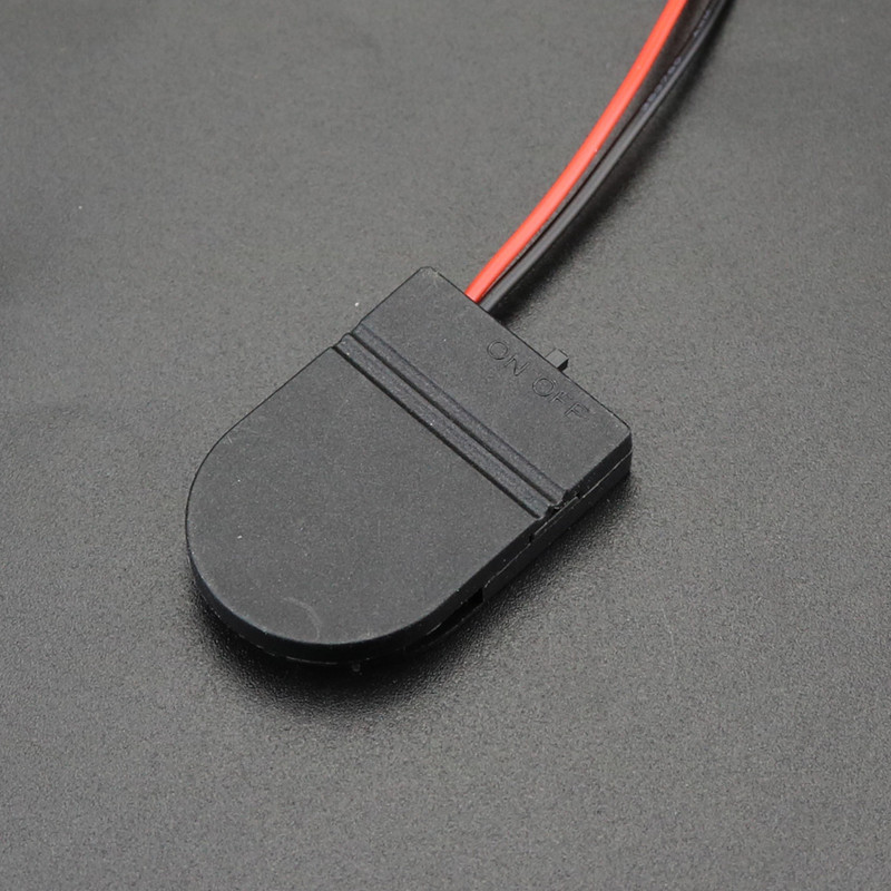 5 vnt. CR2032 baterijos mygtuko elementų laikiklio lizdas