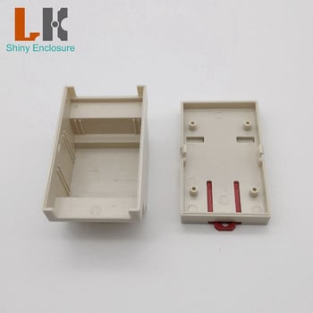 LK-DR02 Пластмасов електронен корпус с горещи продажби Висококачествена пластмасова кутия/кутия за DIN шина 88x53x59mm