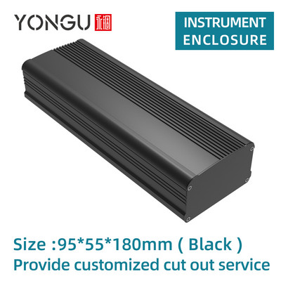 95W55H Aluminijska PCB kutija s instrumentima Elektronički kontroler Metalno spojno kućište Projekt Kućište za instrumente Kućište za DIY