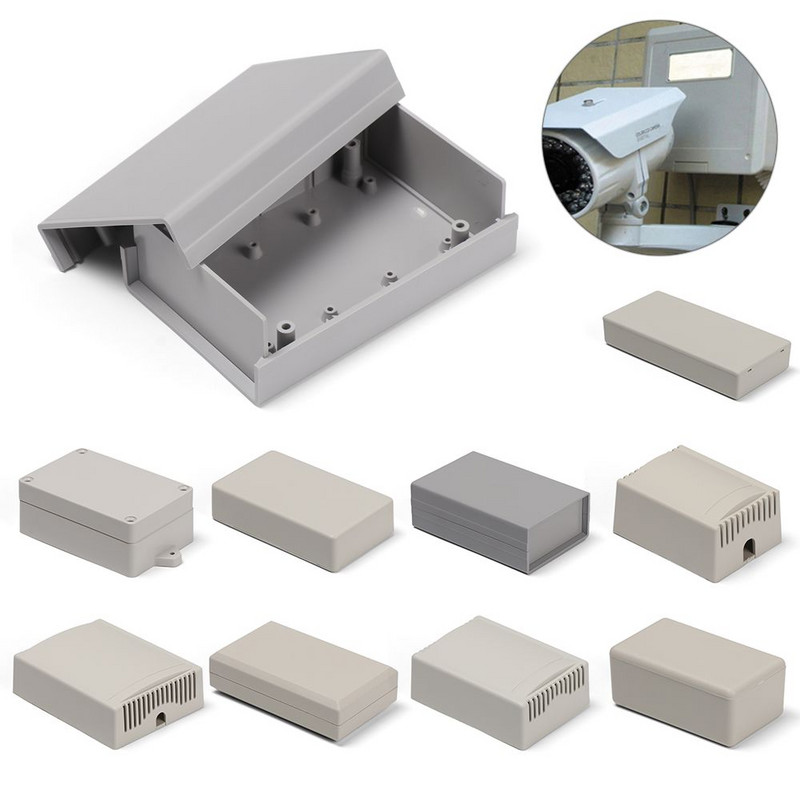 Vruće DIY ABS plastične bijele kutije za kućišta Vodootporni poklopac Kutija za projektne instrumente Elektronička projektna kutija