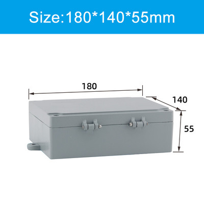 Sprādziendrošs ūdensnecaurlaidīgs alumīnija korpuss IP67 projekta instrumentu kastes āra sadales kārba