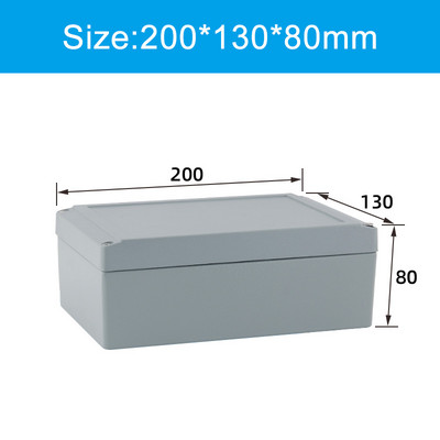 Sprādziendrošs ūdensnecaurlaidīgs alumīnija korpuss IP67 projekta instrumentu kastes āra sadales kārba