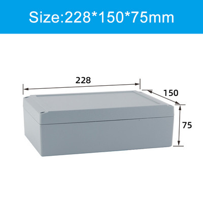 Sprādziendrošs ūdensnecaurlaidīgs alumīnija korpuss IP67 projekta instrumentu kastes āra sadales kārba