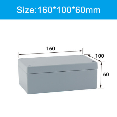 Sprādziendrošs ūdensnecaurlaidīgs alumīnija korpuss IP67 projekta instrumentu kastes āra sadales kārba
