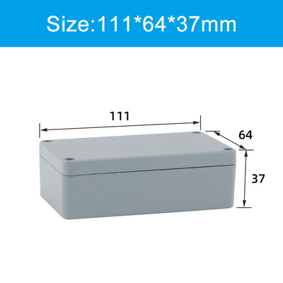 Sprādziendrošs ūdensnecaurlaidīgs alumīnija korpuss IP67 projekta instrumentu kastes āra sadales kārba