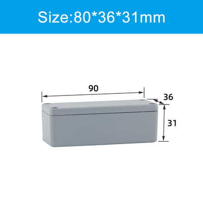 Sprādziendrošs ūdensnecaurlaidīgs alumīnija korpuss IP67 projekta instrumentu kastes āra sadales kārba